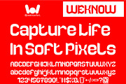 Record moment font, a Font by weknow (Thumbnail 3 of 8)