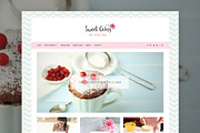 Sweet Cake - Food WordPress Theme, a WordPress Template by EasyBlog Themes (Thumbnail 1 of 4)