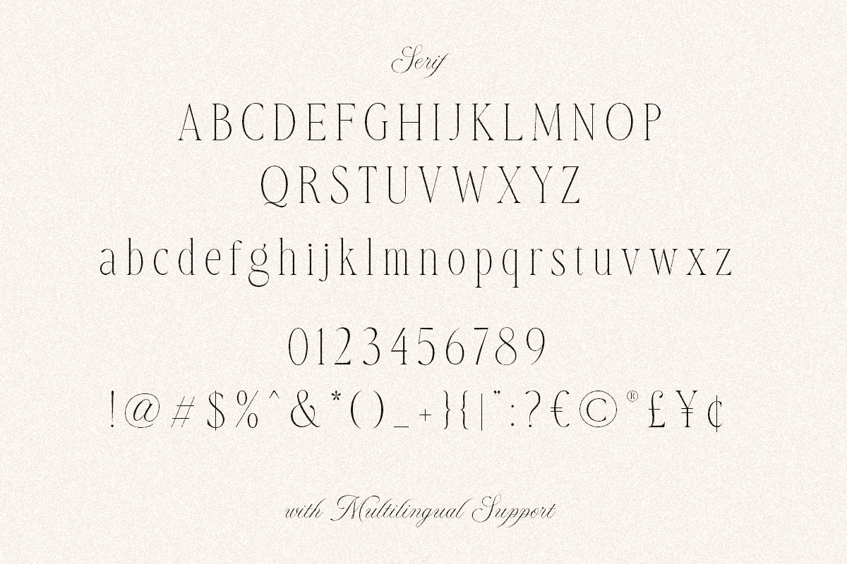 Royal Fortune Luxury Font Duo, a Serif Font by Letterhend Studio (Photo 9 of 9)