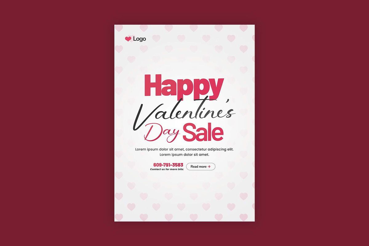 Valentine's Day Flyer, a Flyer Template by Saman Osama (Photo 3 of 3)