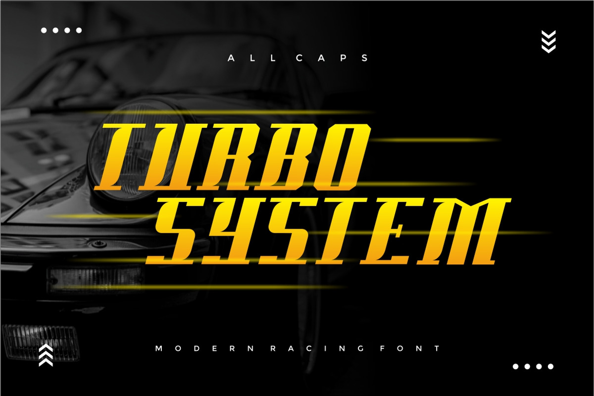 Racing Force Modern Font, a Sans Serif Font by alanwarstd (Photo 2 of 5)