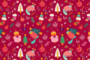 Christmas Cats, a Seasonal Illustration by MoleskoStudio (Thumbnail 26 of 26)