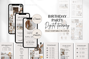 Birthday Itinerary Template, a Social Media Template by SociallyyCreative (Thumbnail 1 of 10)