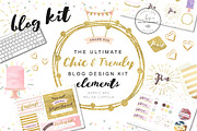♡ Ultimate Chic&Trendy Blog Kit ♡, a Templates & Theme by Nordic.Arg (Thumbnail 1 of 6)