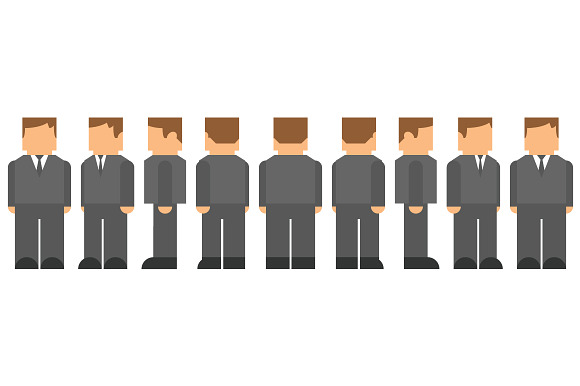 Business Man Character Turnaround preview 2