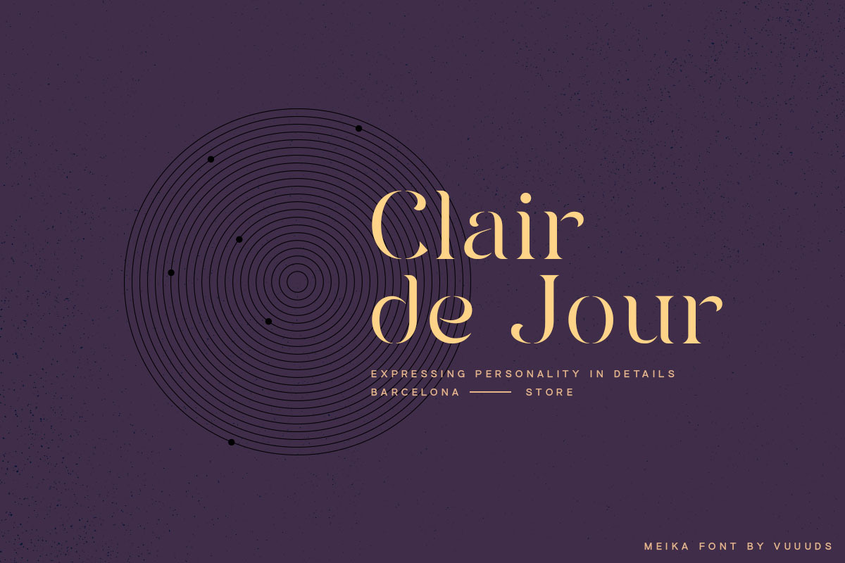 Meika Font, a Serif Font by vuuuds (Photo 7 of 10)