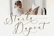 Peach Mondela Beauty Calligraphy, a Script Font by Storytype Studio (Thumbnail 2 of 15)