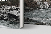 Book Mockup Hardcover (Square), a Print Template by ArtefShop (Thumbnail 2 of 4)