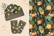 Jungle Pattern Collection, a Pattern Graphic by moolesya (Thumbnail 3 of 8)