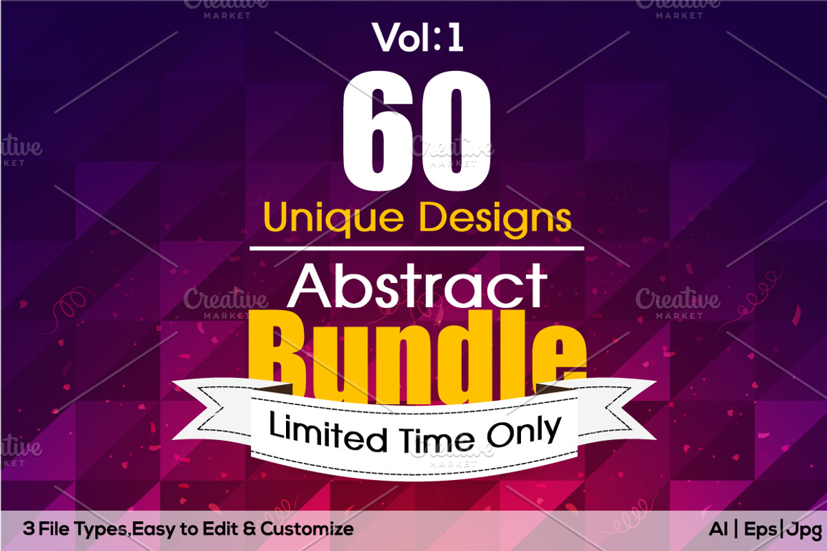Creative Abstract Bundle - Vol 1, a Texture Illustration by Allies Interactive (Photo 1 of 11)