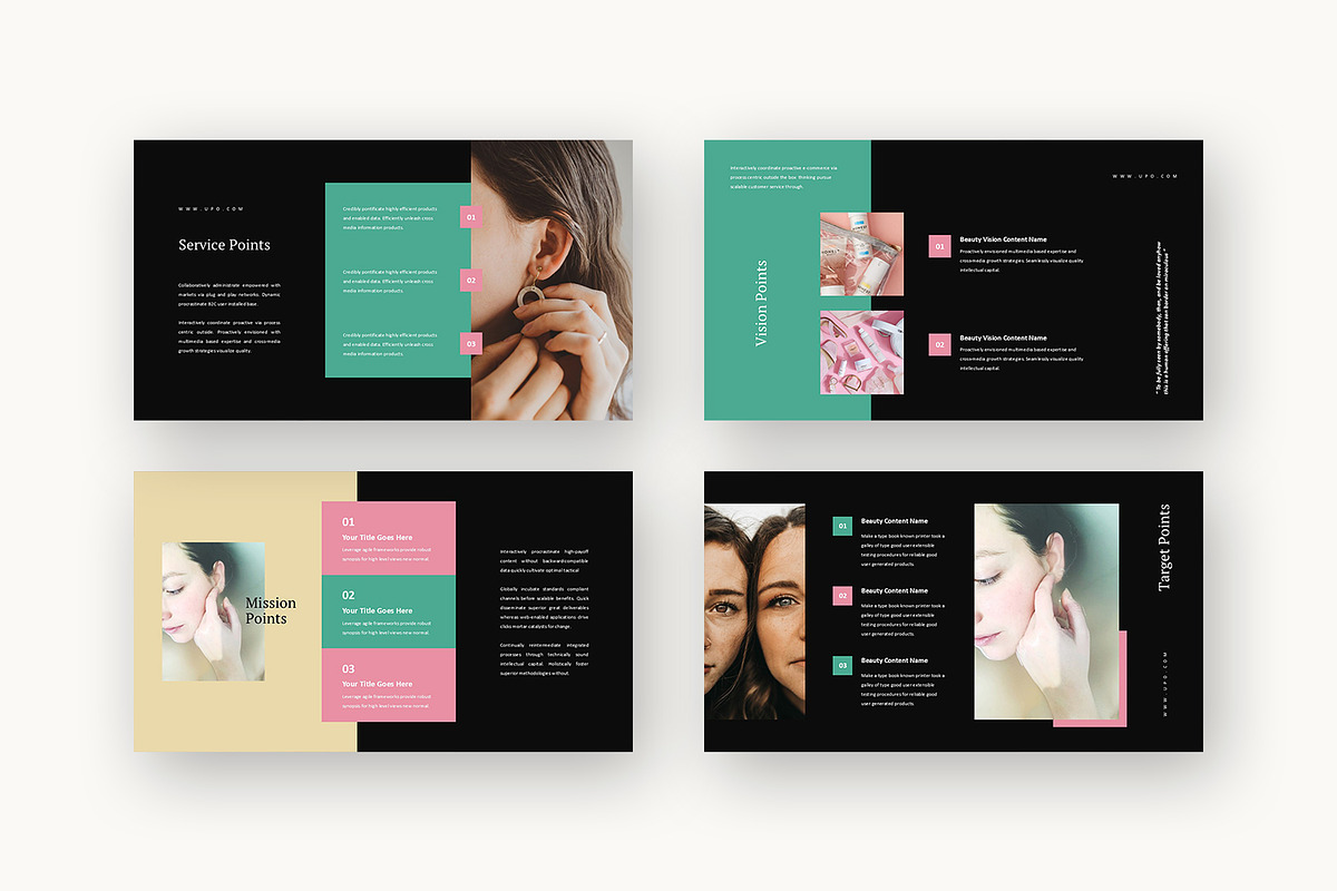 Upo : MUA Profile Google Slides, a Presentation Template by Punkl Camp (Photo 10 of 16)