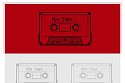 Retro Mix Tape Vector Art, an Object Illustration by CarWrap design (Thumbnail 3 of 3)