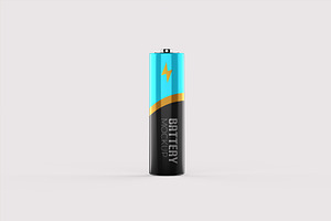 Battery Mockup - 8 Views