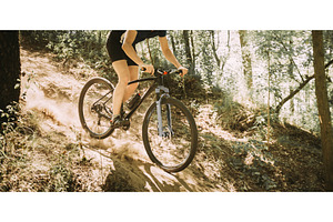 Mountain Bike cyclist riding track, a Sports & Recreation Photo by Our Amazing World