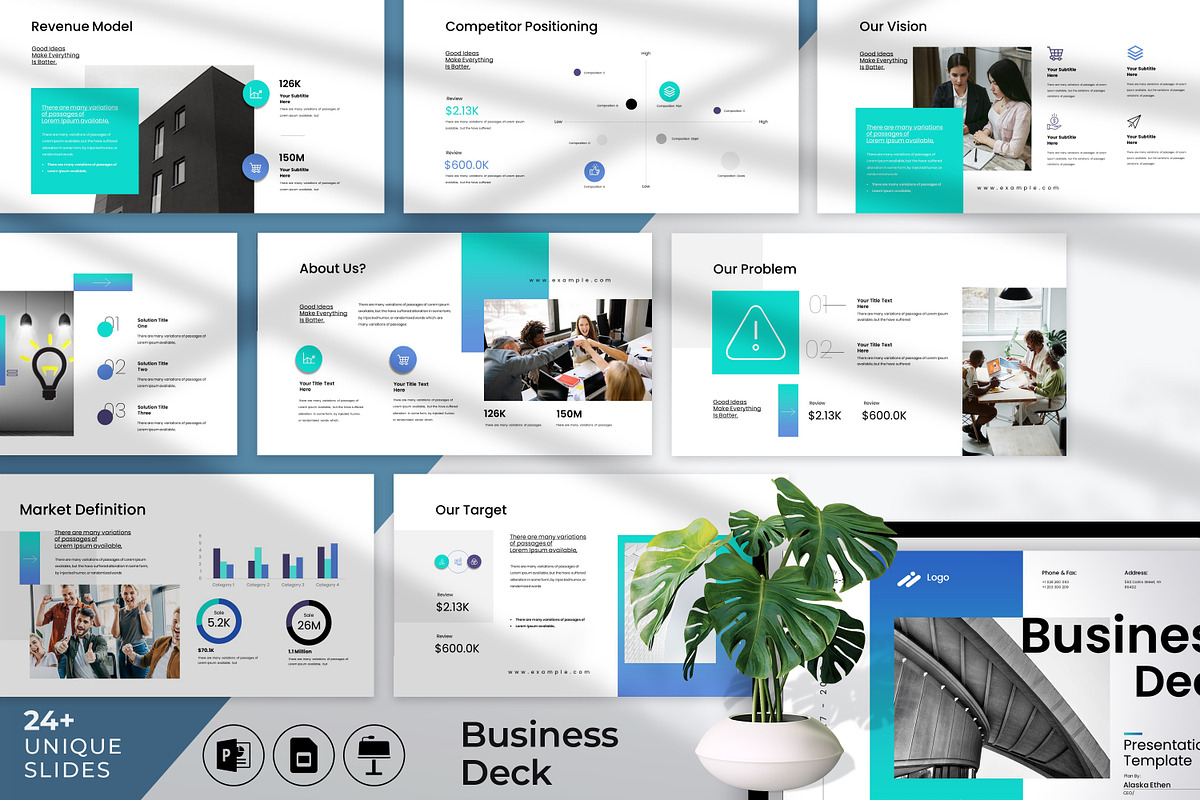 Business Deck Presentation Template