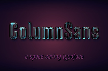 Column Sans - Complete Family