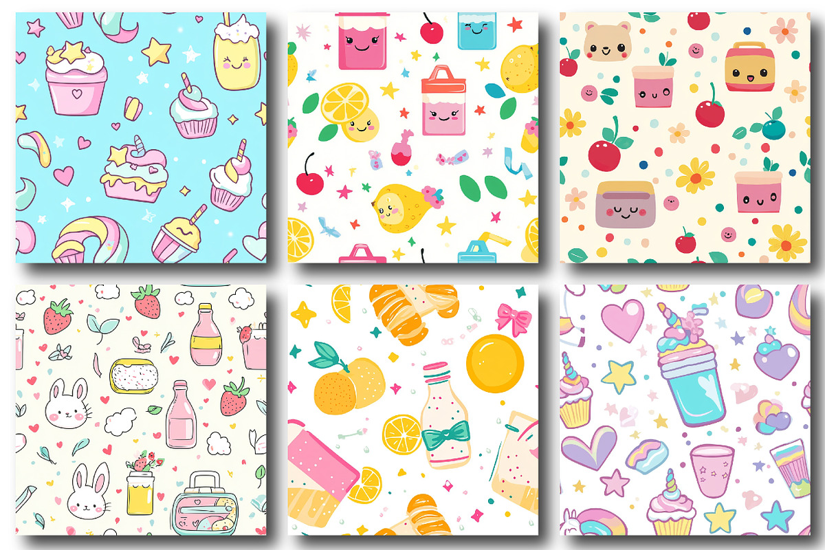 Kawaii Back to School Seamless, a Pattern Graphic by designcity5 (Photo 3 of 5)