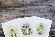 Woodland Animals, an Animal Illustration by artemyst (Thumbnail 3 of 3)