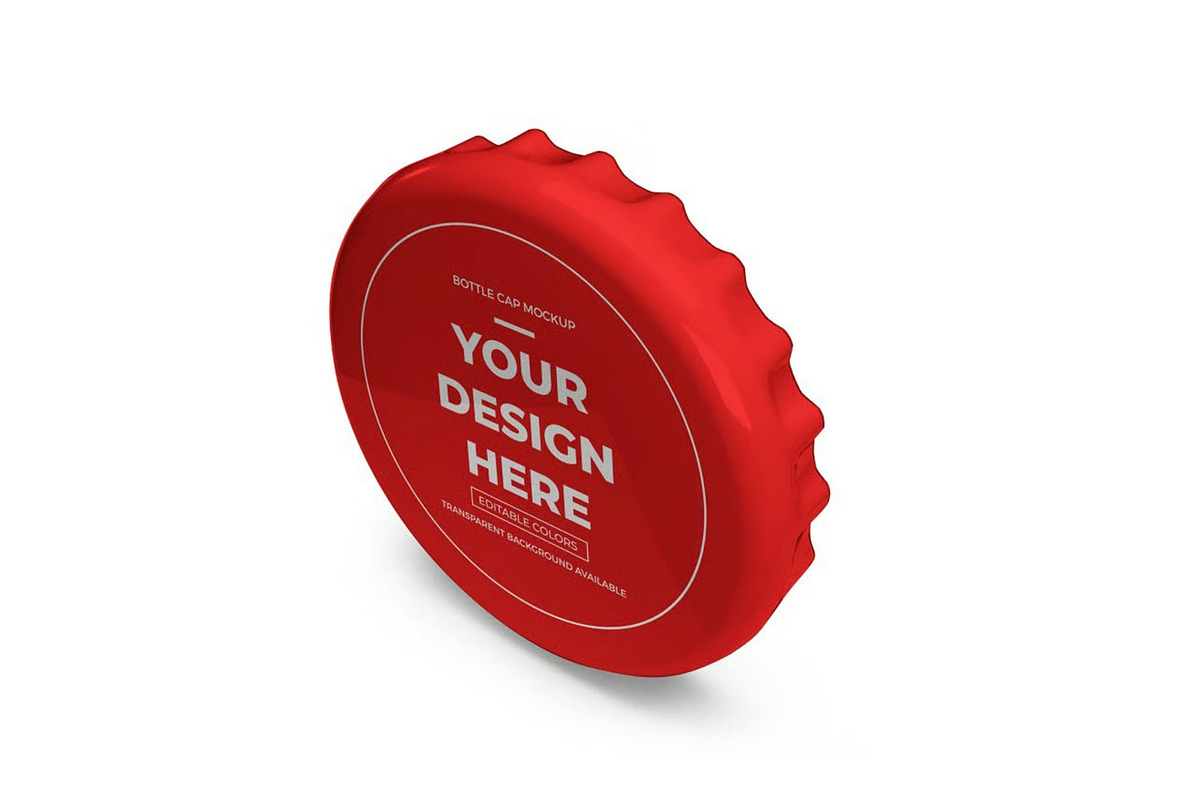 Bottle Cap Mockup Template Set, a Household Mockup by DesignRushMarket (Photo 5 of 10)