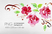 Set of watercolor flowers, a Decorative Illustration by ARSCOR (Thumbnail 4 of 11)