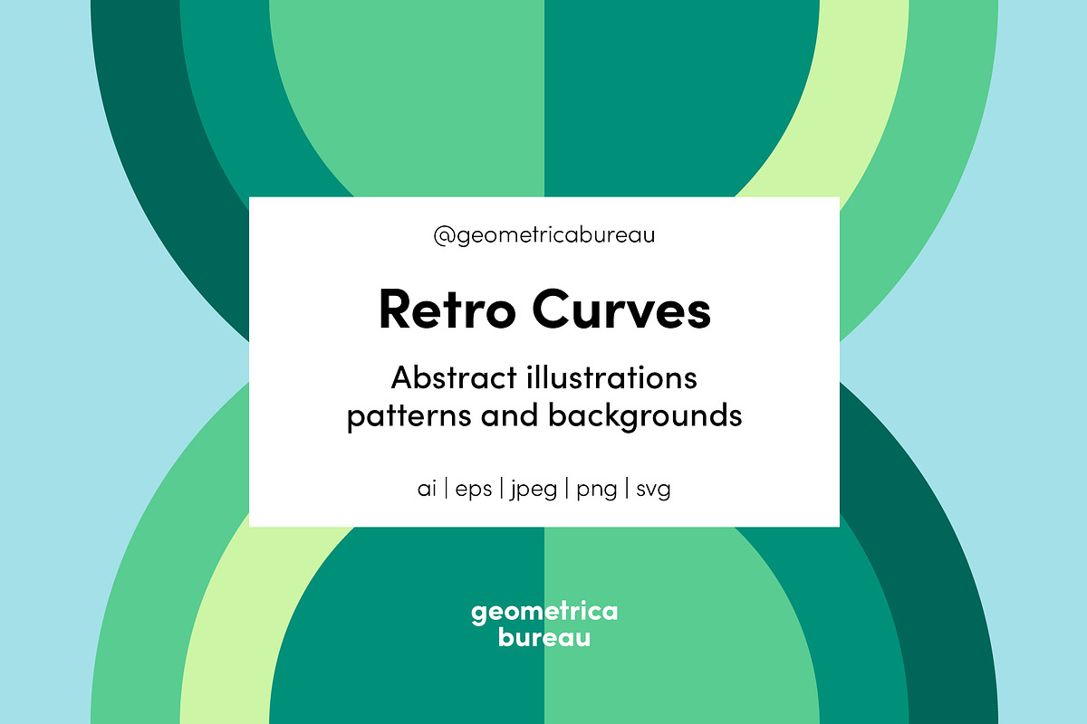 Retro Curves, an Outline Icon by Geometrica Bureau (Photo 1 of 11)