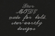 Star Mode Modern Expressive Script, a Script Font by AnMark (Thumbnail 11 of 13)