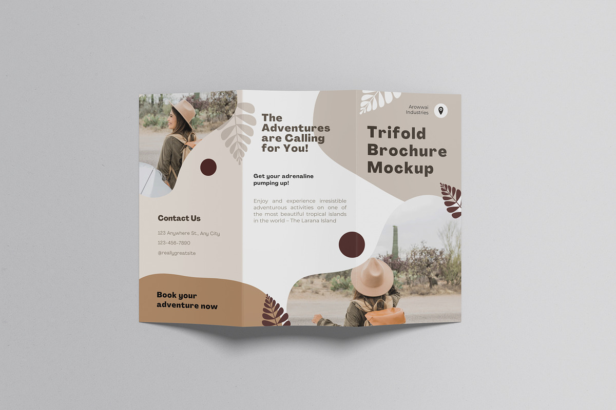 Trifold Brochure Mockup, a Brochure Template by Amigos__46 (Photo 8 of 14)