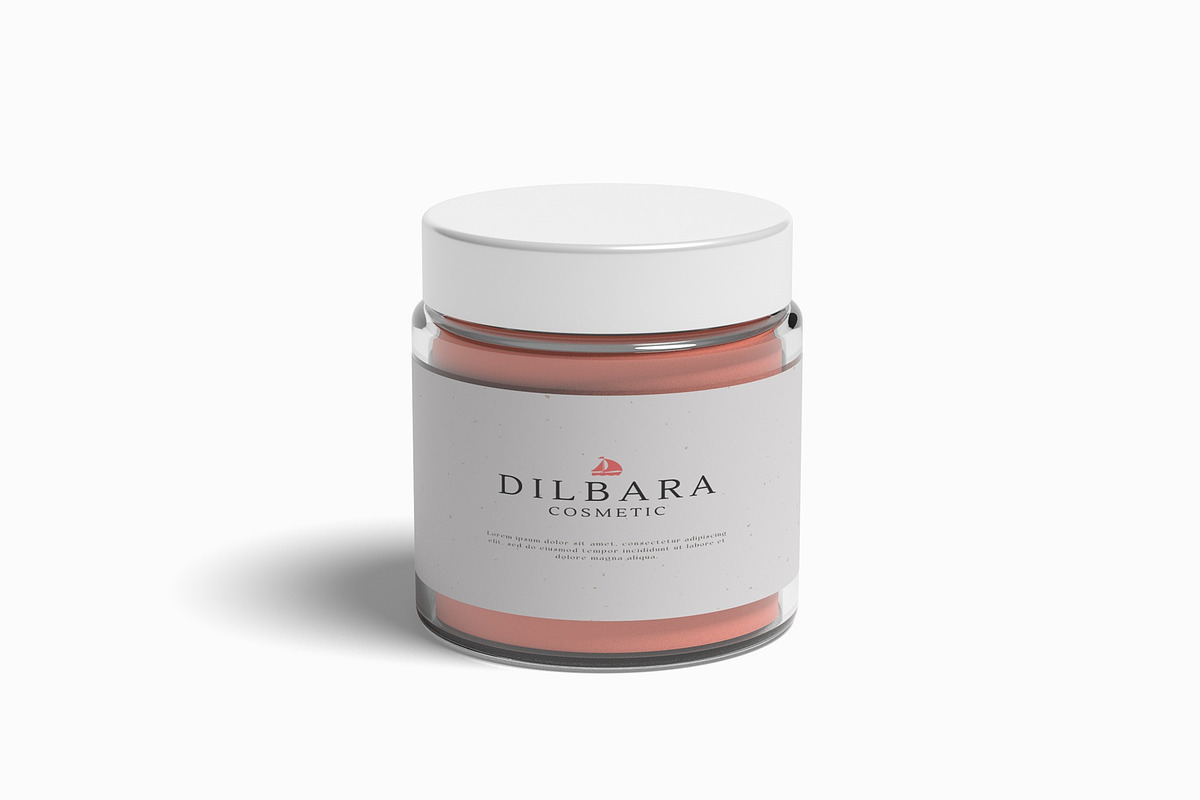 Cosmetic Jar Mockup, a Packaging Mockup by suciamairastd (Photo 3 of 6)