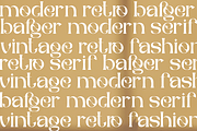 The Bafger, a Serif Font by Muksal Creative (Thumbnail 5 of 8)