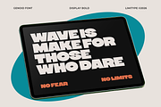 Genoid - Bold Display Font, a Sans Serif Font by limitype (Thumbnail 8 of 12)