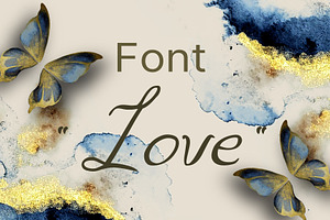 Font "Love".