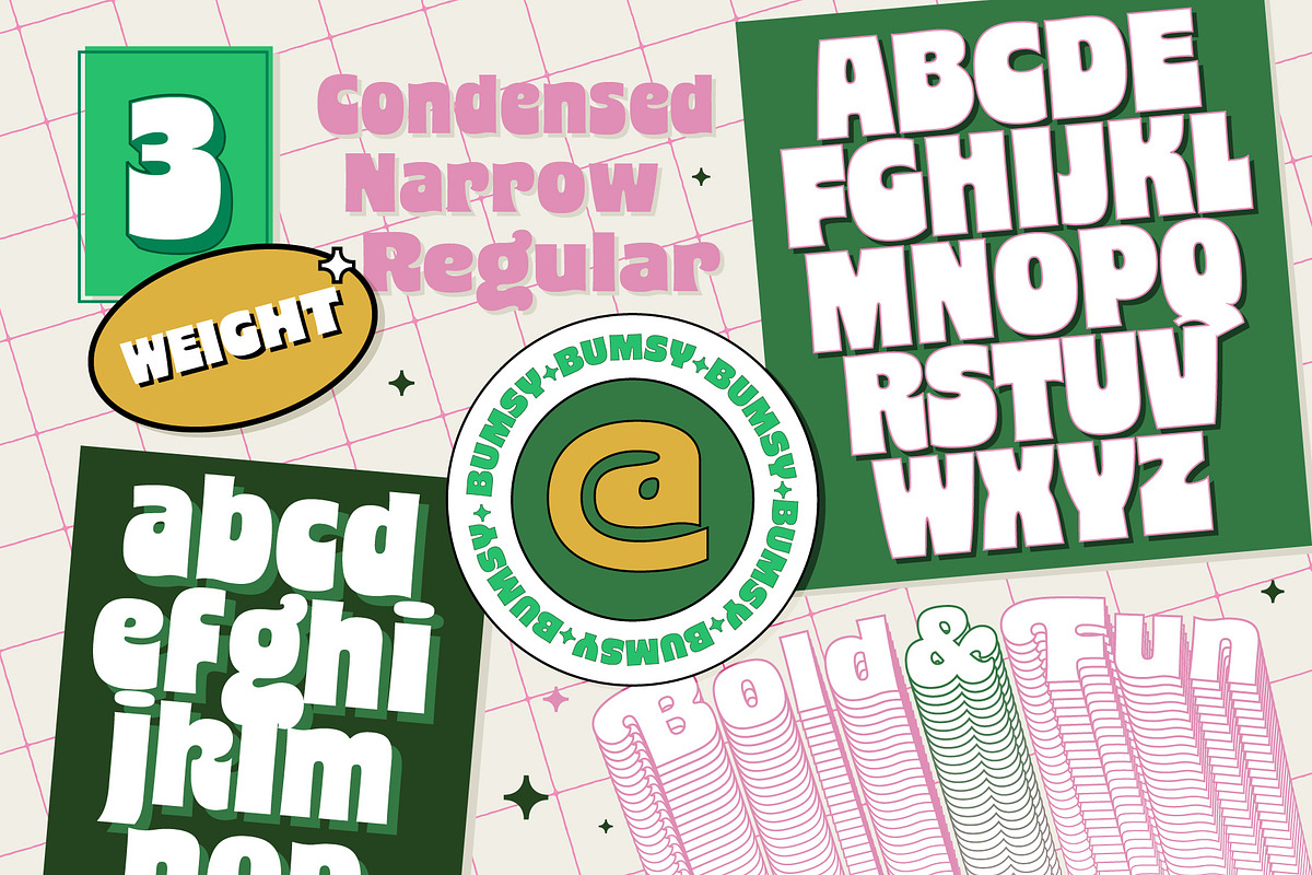 Bumsy, a Sans Serif Font by Flavortype (Photo 2 of 13)