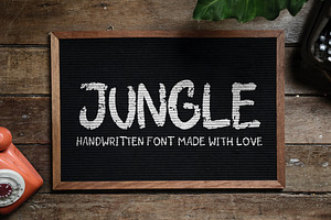 Jungle Handwritten Font