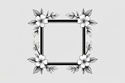 Elegant Floral Frame Bundle, an Illustration by Creativeshirt (Thumbnail 3 of 9)