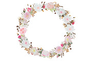 watercolor flowers set 2, a Graphic by GraphicRain (Thumbnail 3 of 5)