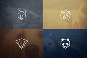 17 Geometric Animal Icons and Logos, a Branding & Logo Template by VP Fonts (Thumbnail 5 of 33)