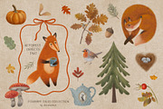 Foxberry Tales – Autumn Clipart Set, an Object Graphic by alonahaidash (Thumbnail 5 of 13)
