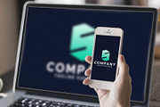 S letter unique logo design, a Branding & Logo Template by Amadul11 (Thumbnail 4 of 4)