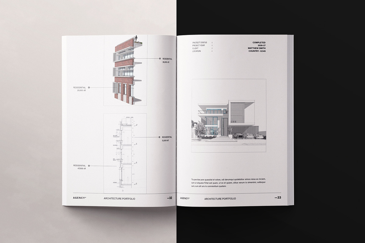 Architecture Portfolio Template, a Brochure Template by ArtisanaAura (Photo 13 of 21)