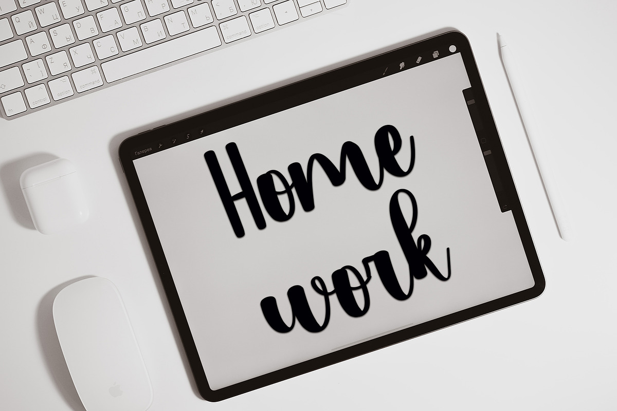 School, a Handwritten Font by InermediaSTUDIO (Photo 3 of 6)