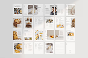 Minimal Cookbook Template Canva, a Marketing Template by frommakertomaker (Thumbnail 6 of 9)