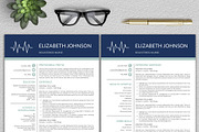 Nurse Resume | Medical CV Template, a Resume Template by Klamp Studio (Thumbnail 3 of 9)