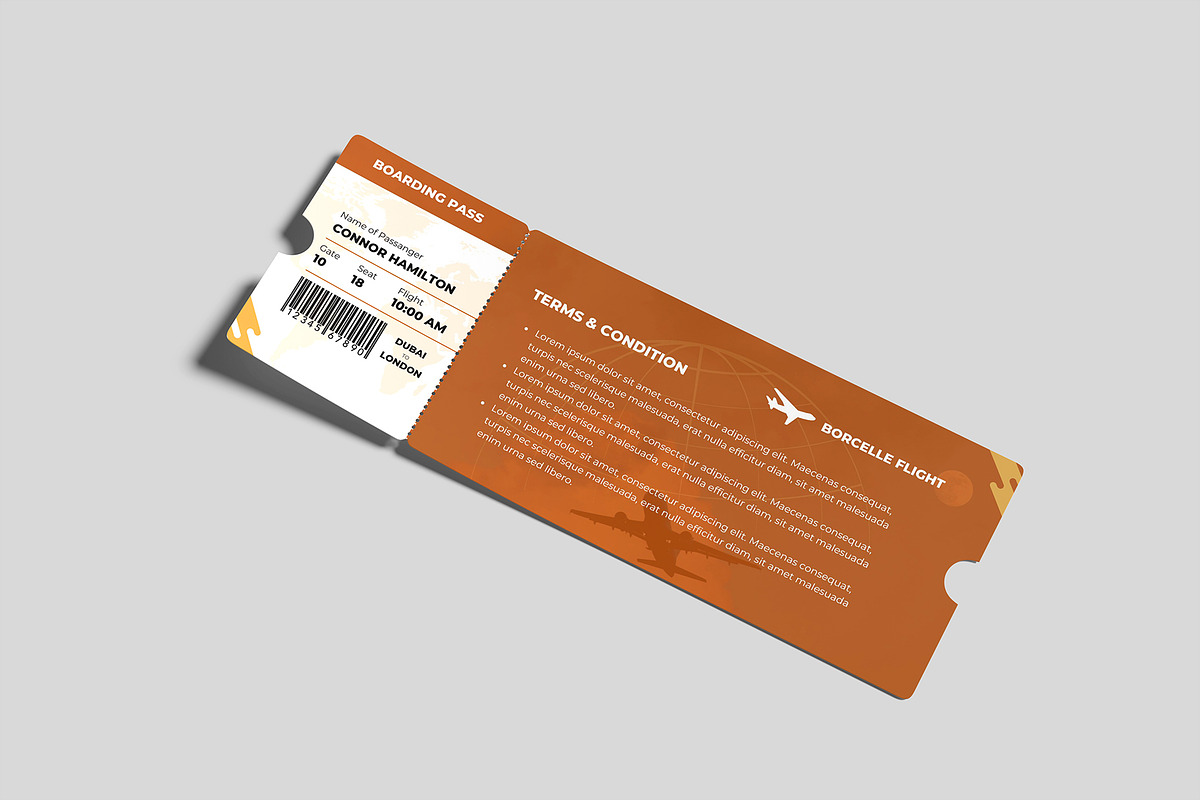 Ticket Mockup