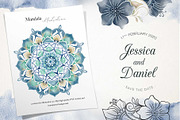 Nautical Floral & Mandala Watercolor, a Decorative Illustration by Papatongartist (Thumbnail 5 of 11)