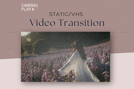 VHS/Retro Transition Overlay
