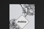Floral Cocktail Menu Template, a Flyer Template by BrandPacks (Thumbnail 6 of 6)
