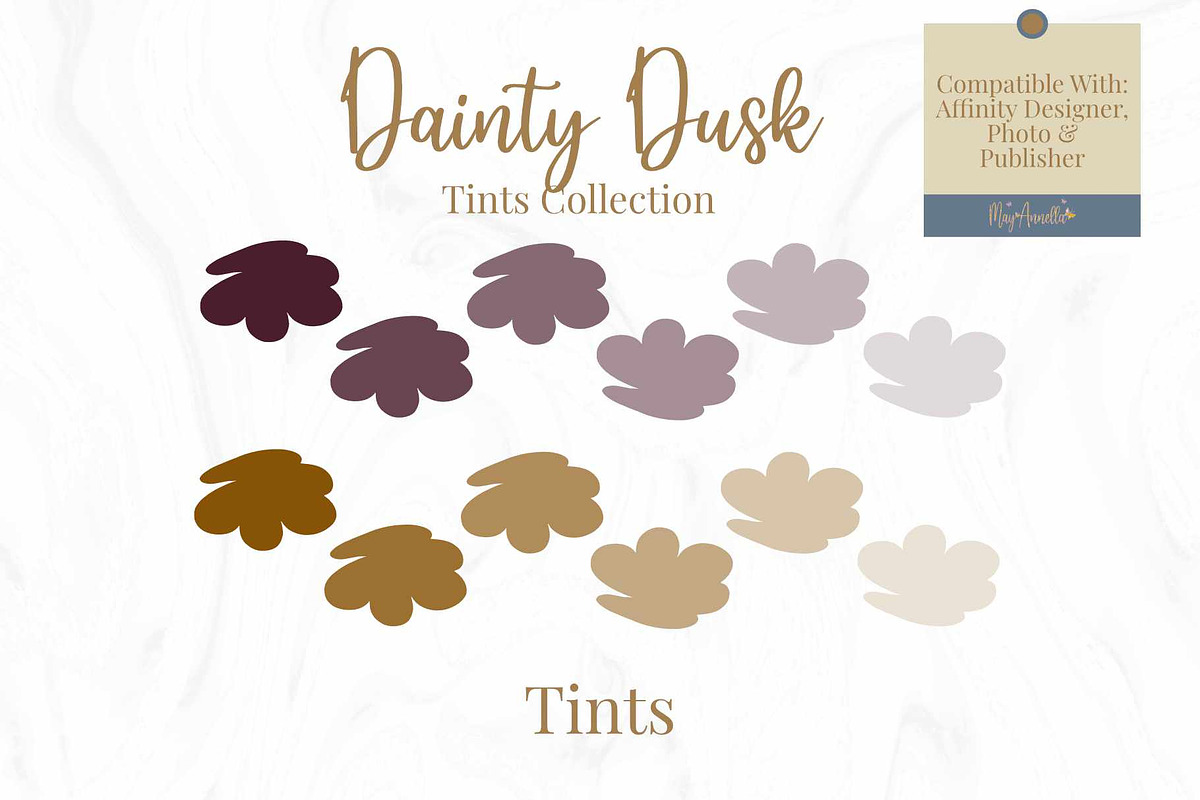 Fall Green & Lilac Colour Affinity, a Palette Add-On by May Annella (Photo 3 of 8)