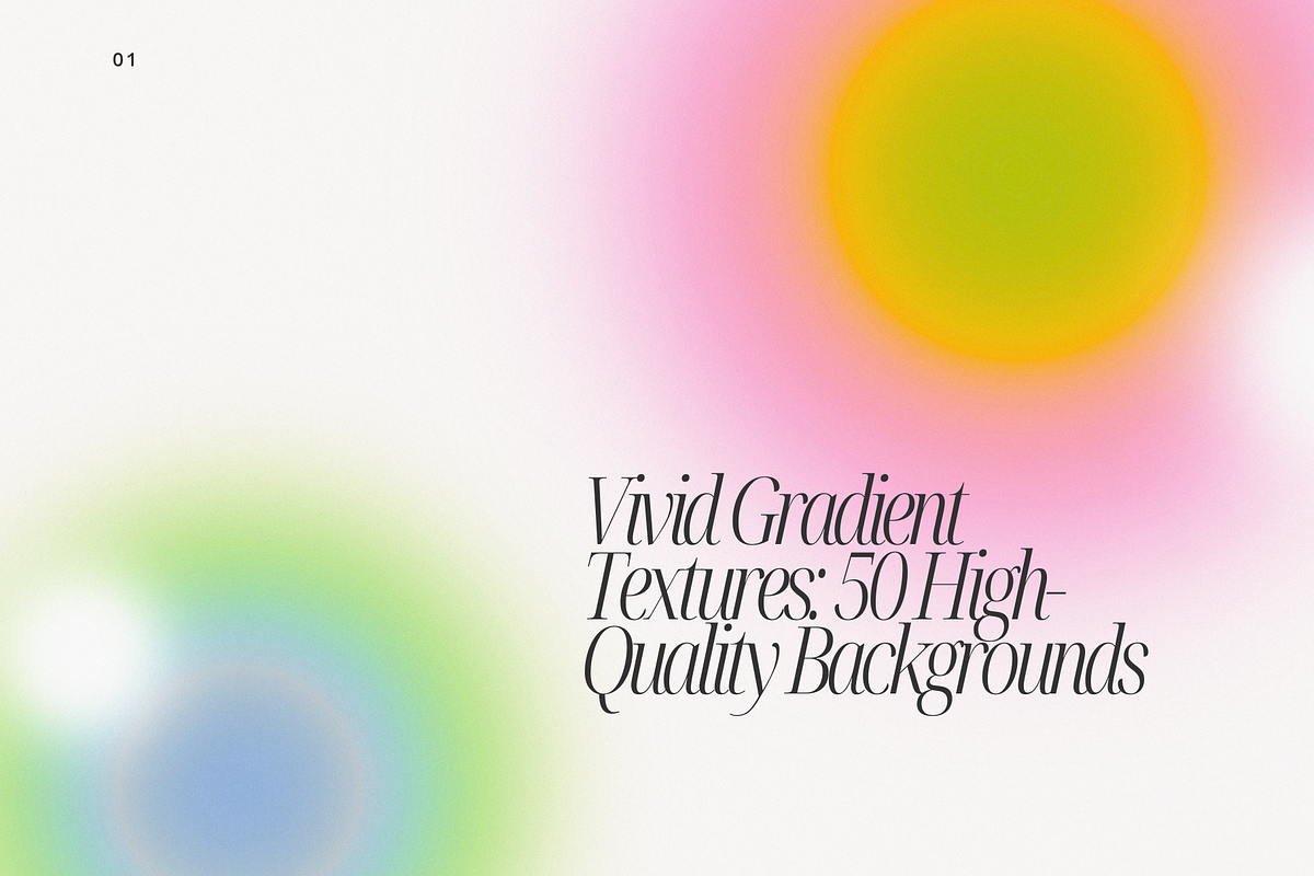 Vivid Gradient Textures, a Texture Graphic by Anna De (Photo 2 of 14)