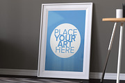 Poster Frame Mock-Up, a Print Template by mockupbank (Thumbnail 2 of 4)
