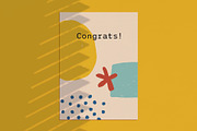 Congrats - Greeting Cards Collection, a Graphic by Bakulina Art (Thumbnail 3 of 17)